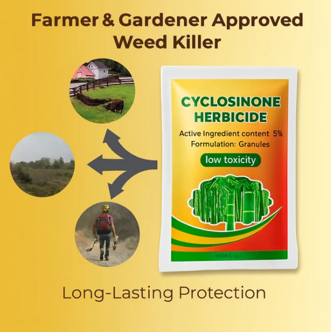 Cyclosinone Herbicide Granules ( Pack Of 2 )